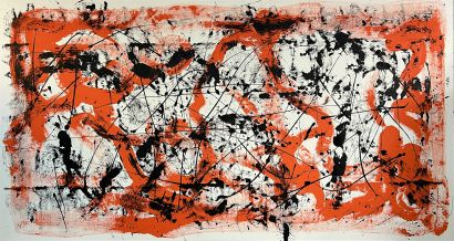 Inner Collision - a Paint Artwork by Rita Maia e Silva